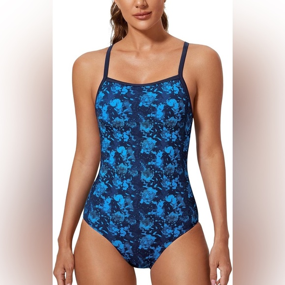 One Piece Bathing Suit for Women Womens Swimsuits Tummy Control Modest Size 42 - Picture 1 of 4